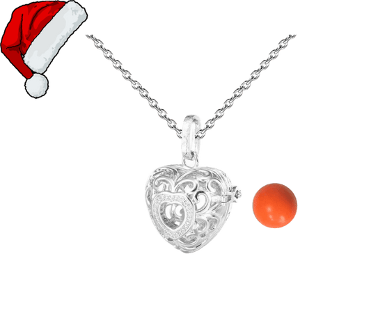 Collar Llamador de Ángeles – Dije en Forma de Corazón